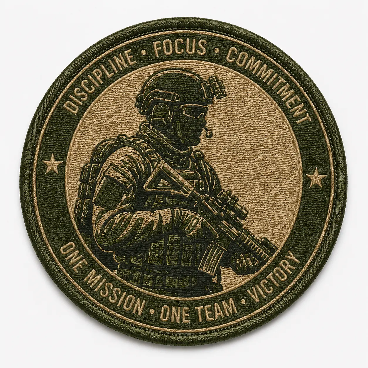 Soldier Woven Patch